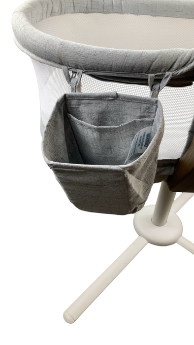 Shop Halo BassiNest Swivel Sleeper Luxe Series, Grey Tweed at GoodBuy Gear
