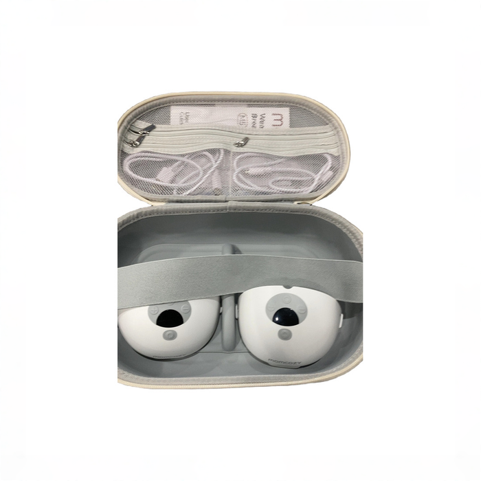 Shop Momcozy All-in-one M5 Double Wearable Breast Pump, Quill Grey at GoodBuy Gear