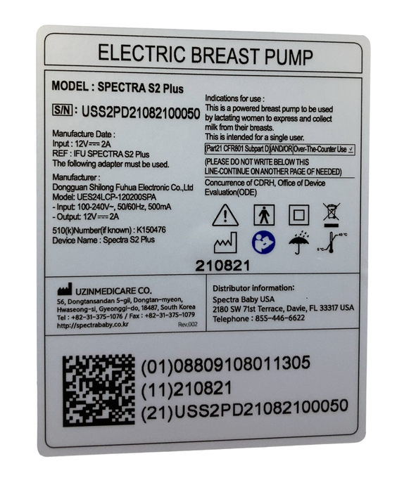 Shop Spectra Baby S2 Plus Electric Breast Pump at GoodBuy Gear