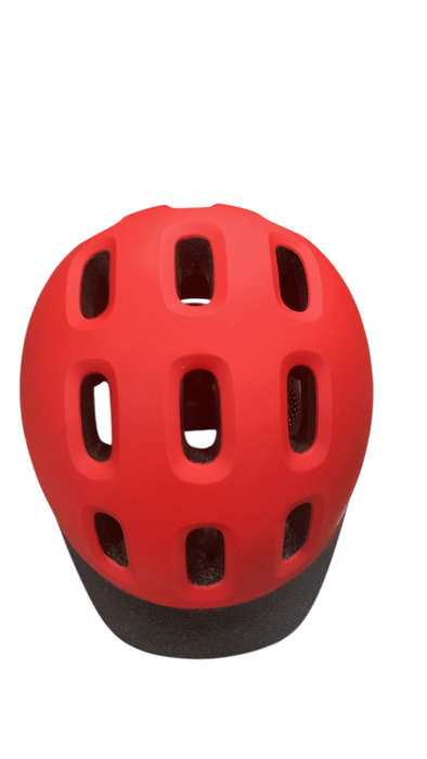 Shop Woom Ready Kids Helmet, Medium, Without Light, Woom Red at GoodBuy Gear