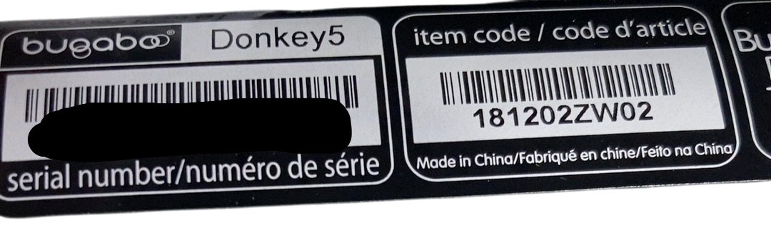 Shop Bugaboo Donkey 5 Duo Extension Set, 2023, Black, Midnight Black, None, without Canopy at GoodBuy Gear
