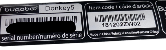 Shop Bugaboo Donkey 5 Duo Extension Set, 2023, Black, Midnight Black, None, without Canopy at GoodBuy Gear