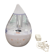 Shop Crane 4-in-1 Drop Ultrasonic Cool Mist Humidifier, Clear & White at GoodBuy Gear