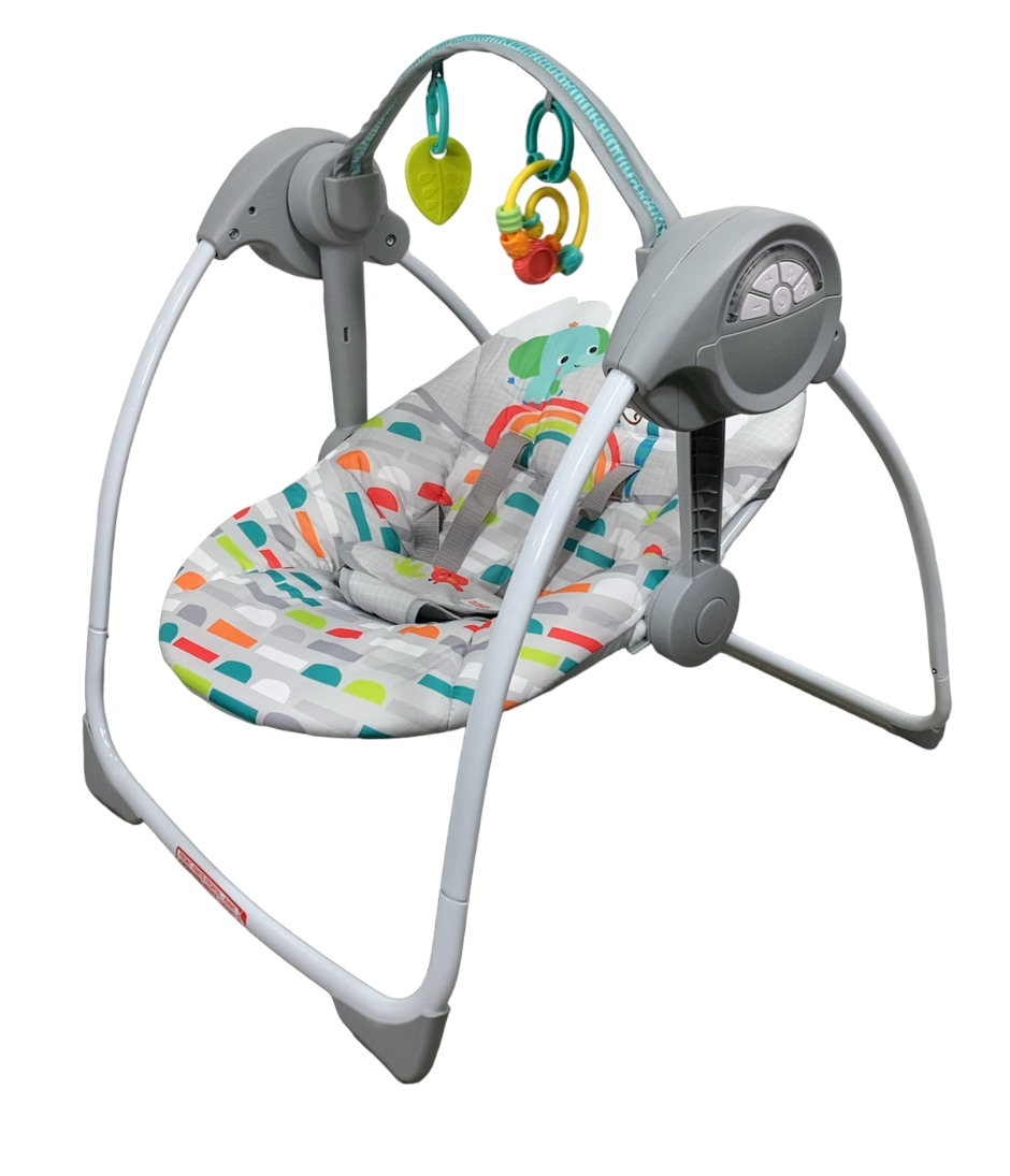 Bright Starts Portable Swing, Playful Paradise — GoodBuy Gear