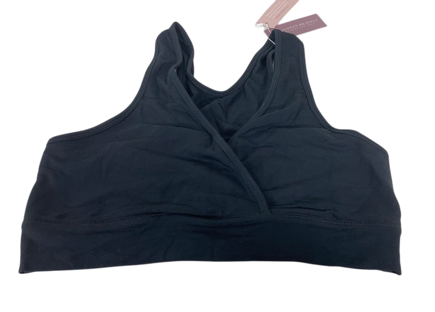Shop Kindred Bravely French Terry Racerback Nursing and Sleep Bra, Black, Large at GoodBuy Gear