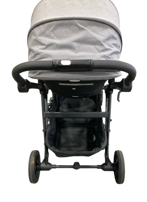 Shop Mockingbird Single to Double 3.0 Stroller, 2025, Heather Grey, Charcoal with Black Leather at GoodBuy Gear