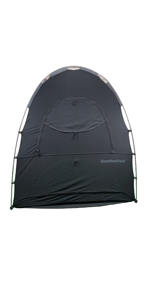 Shop SlumberPod 3.0 Sleep Canopy with Fan, Black with Gray Accents at GoodBuy Gear