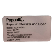 Shop Papablic Baby Bottle Sterilizer at GoodBuy Gear