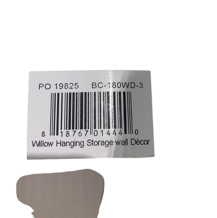 Shop Crane Baby Willow Hanging Macrame Basket Storage, Willow at GoodBuy Gear