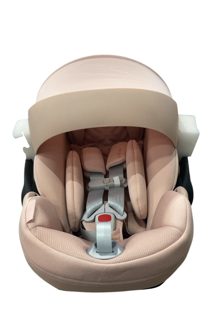 Cybex Cloud T SensorSafe Infant Car Seat With Base, 2025, Peach Pink