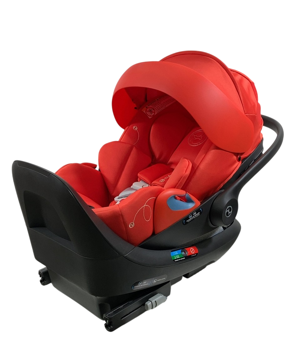 Cybex Cloud G Lux with SensorSafe, 2024, Hibiscus Red