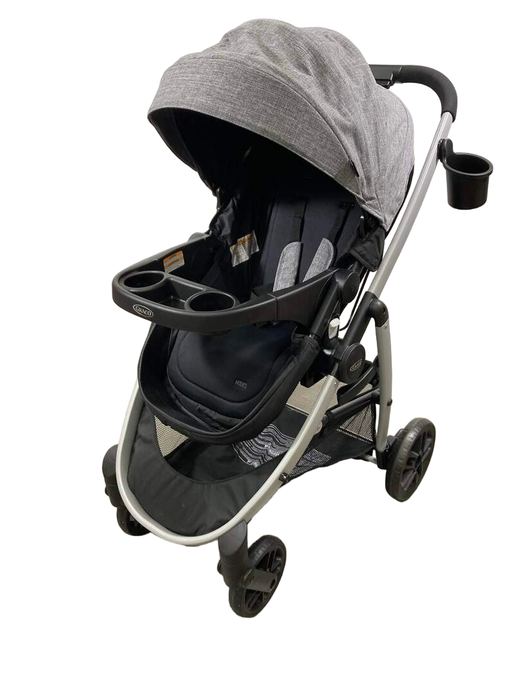 secondhand Graco Modes Pramette DLX 3-in-1 Stroller Travel System, 2023, Ellington