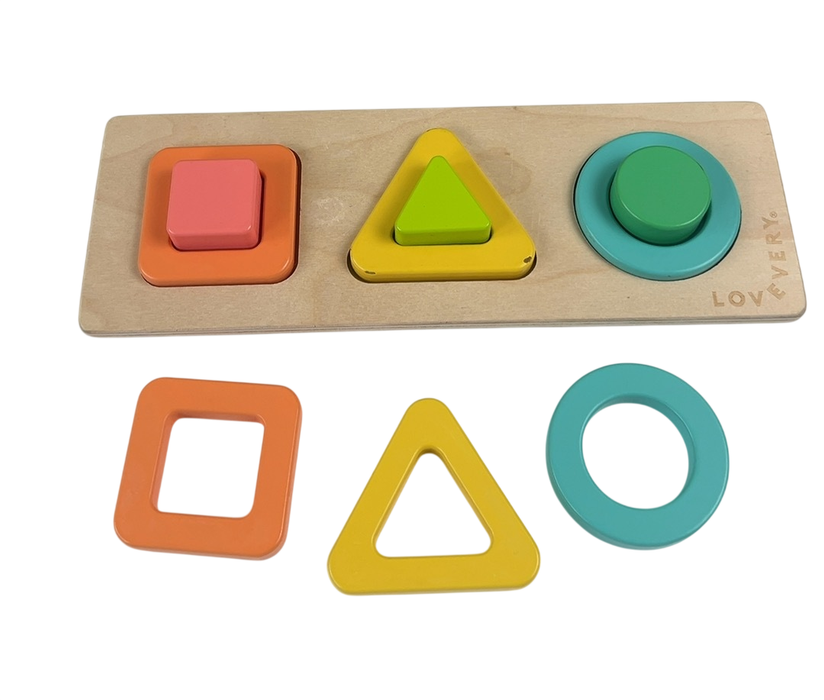 Shop Lovevery Geo Shapes Puzzle at GoodBuy Gear