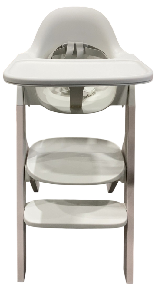 Shop Mockingbird High Chair, Cloud Washed Beech, White at GoodBuy Gear