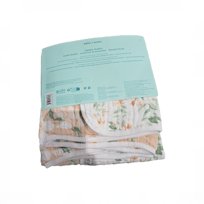 Shop DRAFT - Aden + Anais Essentials Classic Muslin Blanket, Butterfly Garden at GoodBuy Gear