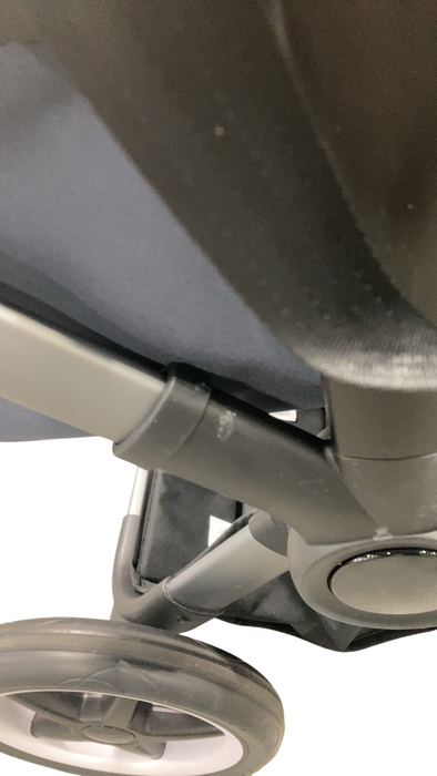 Shop Bugaboo Donkey 5 Mono Stroller, 2023, Graphite, Stormy Blue, No Canopy at GoodBuy Gear