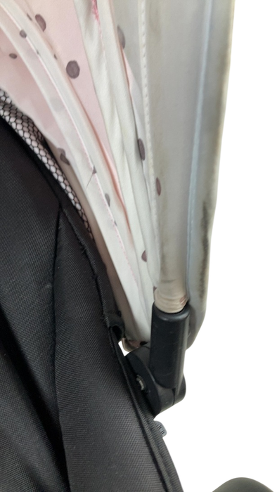 Shop Mockingbird 2nd Seat Kit with Extendable Canopy, Bloom, Silver With Penny Leather, Watercolor Drops at GoodBuy Gear