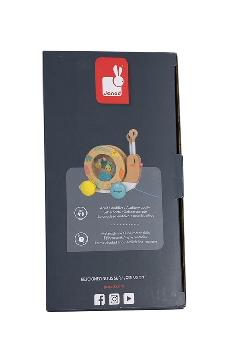 Shop Janod Pure Pull Along Snail at GoodBuy Gear