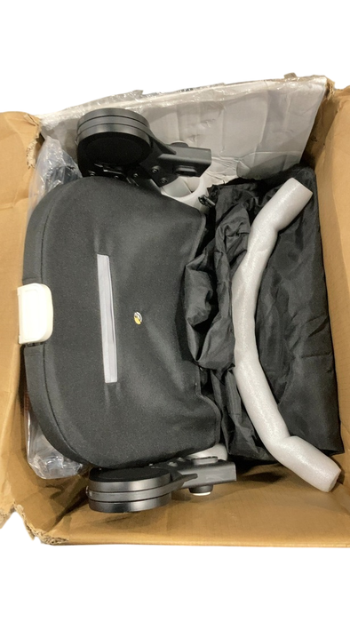 Shop Mockingbird Single to Double 2.0 Stroller, 2025, Black, Silver With Penny Leather, Windowpane at GoodBuy Gear