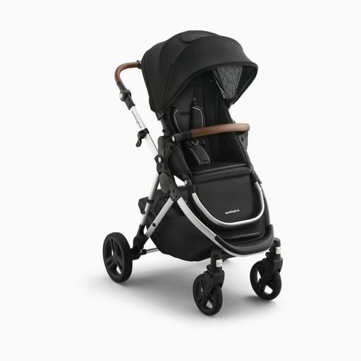 Shop Mockingbird Single 3.0 Stroller, 2025, Silver with Penny Leather, Solid Black at GoodBuy Gear