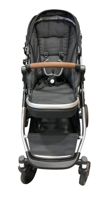 Shop Mockingbird Single to Double 2.0 Stroller, 2025, Black, Silver With Penny Leather, Windowpane at GoodBuy Gear