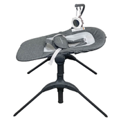 Shop Baby Delight Bloom Soothing Adjustable Lounger, Charcoal Tweed at GoodBuy Gear