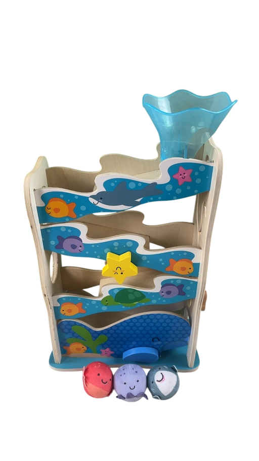 Shop Melissa & Doug Rollables Wooden Ocean Slide at GoodBuy Gear