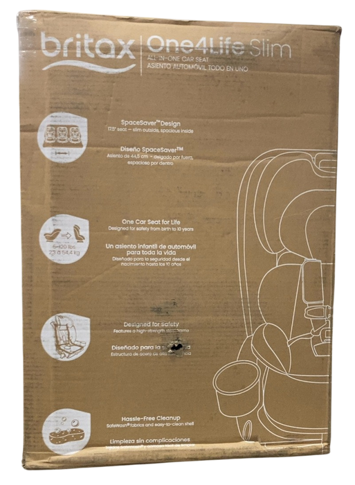 Shop Britax One4Life Slim ClickTight All-in-One Car Seat, 2024, Mineral Gray at GoodBuy Gear