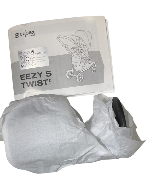 Shop Cybex Eezy S Twist+2 Stroller, 2023, Moon Black at GoodBuy Gear