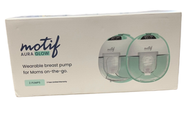 Shop Motif Medical Aura Glow Wearable Breast Pump, 2 Pumps at GoodBuy Gear