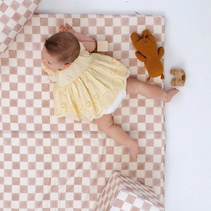 Toki Kids Checker Gumdrop Organic Cotton Cover