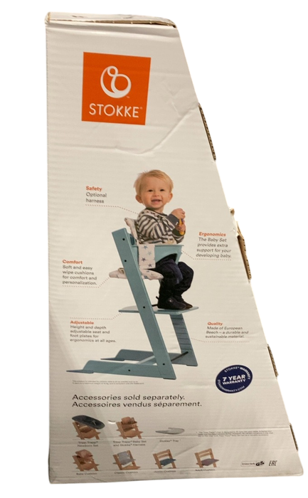 Shop Stokke Tripp Trapp High Chair With Baby Set, 2, Glacier Green at GoodBuy Gear