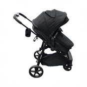 Shop Mompush Wiz Stroller, 2025, Black at GoodBuy Gear