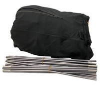 Shop SlumberPod 3.0 Sleep Canopy with Fan, Black with Gray Accents at GoodBuy Gear
