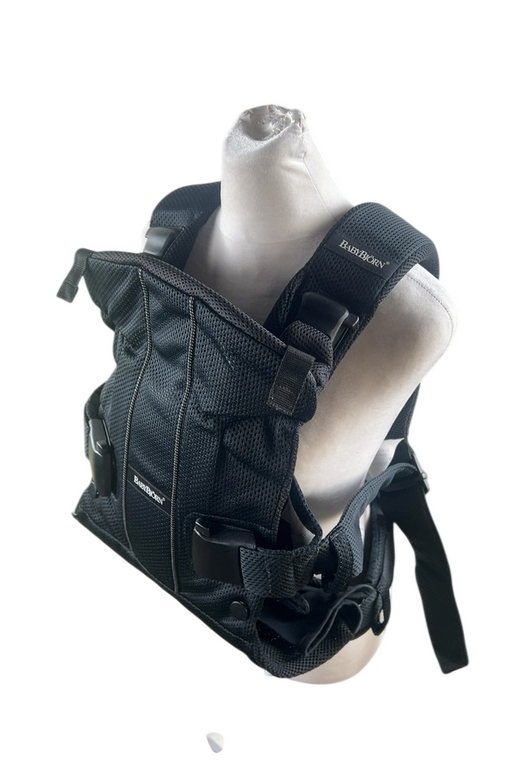 Shop BabyBjorn Baby Carrier One, Black Mesh at GoodBuy Gear