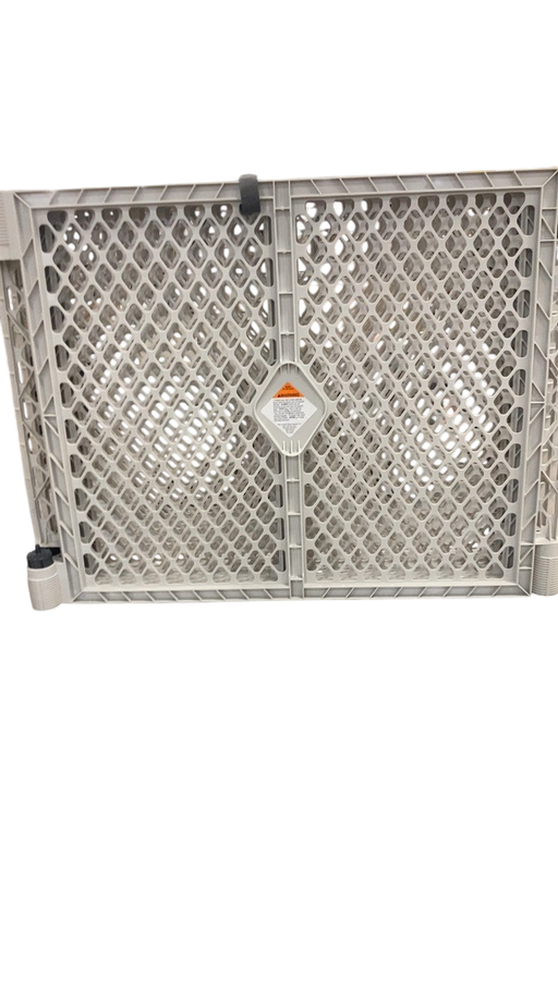 Shop Toddleroo By North States Superyard Duo Extra Wide Baby Gate & Play Yard: 6 Panel with Wall Mount, Light Grey at GoodBuy Gear