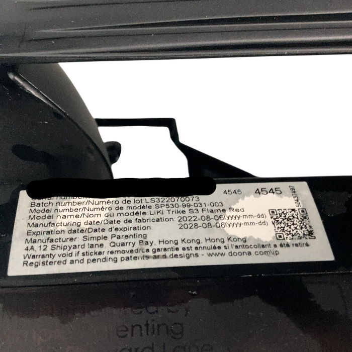 Shop Doona Liki Trike S3, Flame Red at GoodBuy Gear