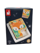 Shop Janod Pure 6 Block Tray, forest animals at GoodBuy Gear