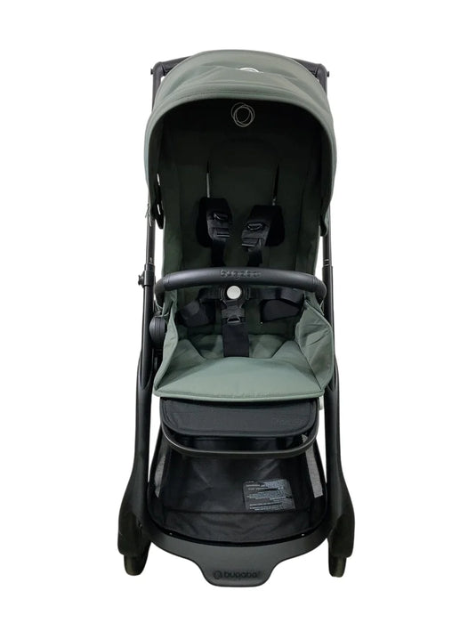 Bugaboo Dragonfly Stroller, 2025, Black, Forest Green, Forest Green