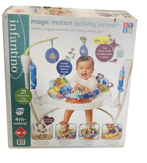 Shop Infantino Magic Motion Activity Jumper, Space Explorers at GoodBuy Gear