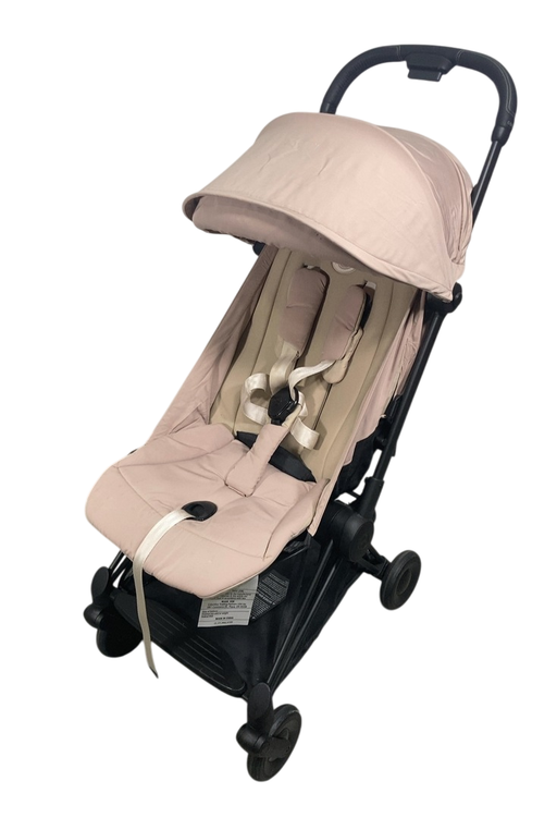 Shop Cybex Coya Stroller, 2024, Cozy Beige, Matte Black at GoodBuy Gear