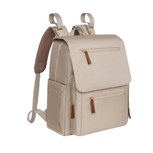 Shop Sprucely Diaper Bag Backpack With Insulated Pocket, Oat at GoodBuy Gear