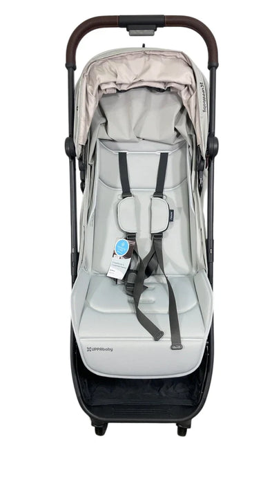 Shop UPPAbaby MINU V3 Stroller, 2025, Savannah (Pearl Gray Jacquard) at GoodBuy Gear