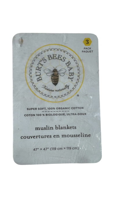 Shop Burt's Bees Baby Muslin Blankets, Graceful Swans at GoodBuy Gear