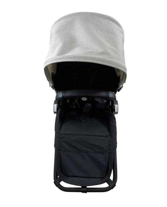 Bugaboo Donkey 5 Duo Extension Set, Black, Midnight Black, Misty White, 2025, with Canopy