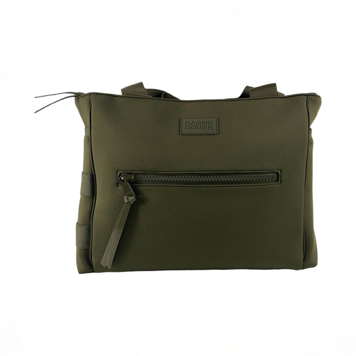 Shop Dagne Dover Large Wade Diaper Tote, Dark Moss at GoodBuy Gear