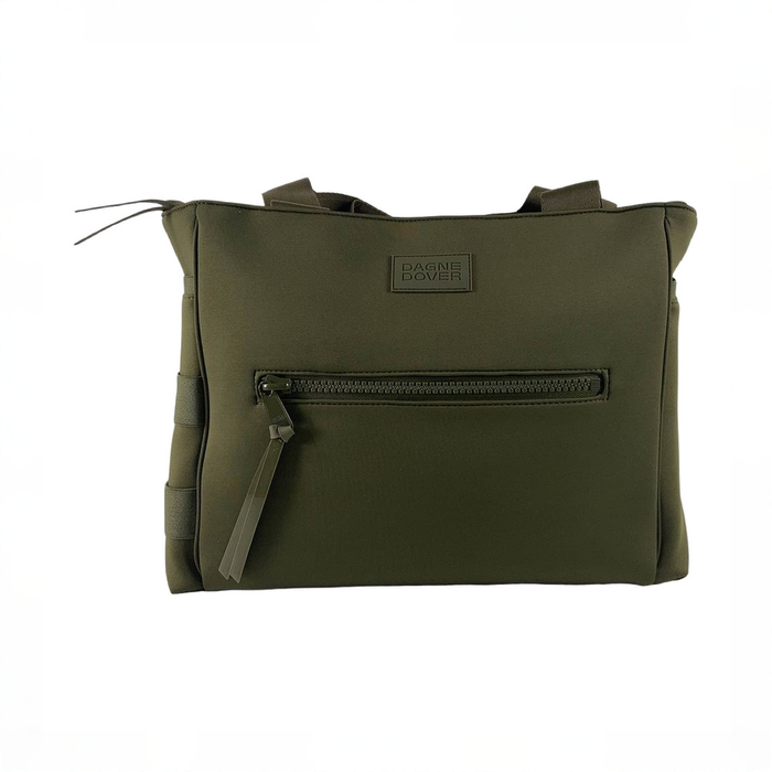 Shop Dagne Dover Large Wade Diaper Tote, Dark Moss at GoodBuy Gear