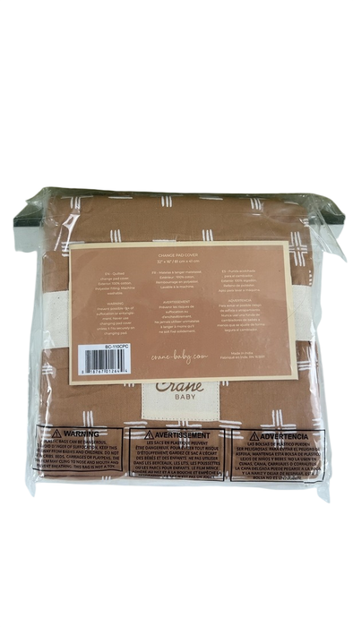 Shop Crane Baby Change Pad Cover, Copper Dash at GoodBuy Gear