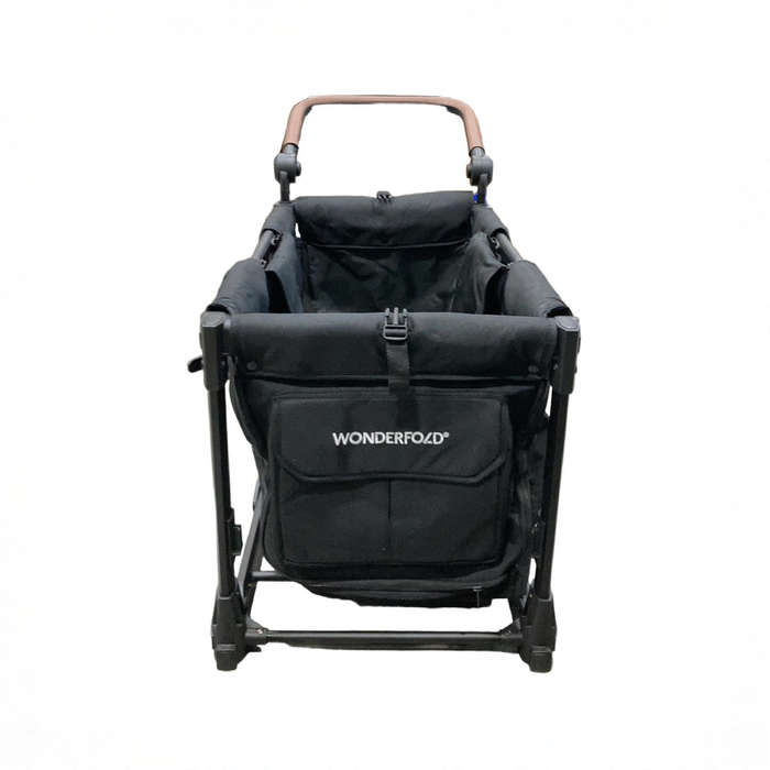 Shop Wonderfold W2 Luxe Multifunctional Double Stroller Wagon, 2025, Volcanic Black at GoodBuy Gear