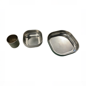 Shop Beaba Stainless Steel Meal Set, Sage Green at GoodBuy Gear